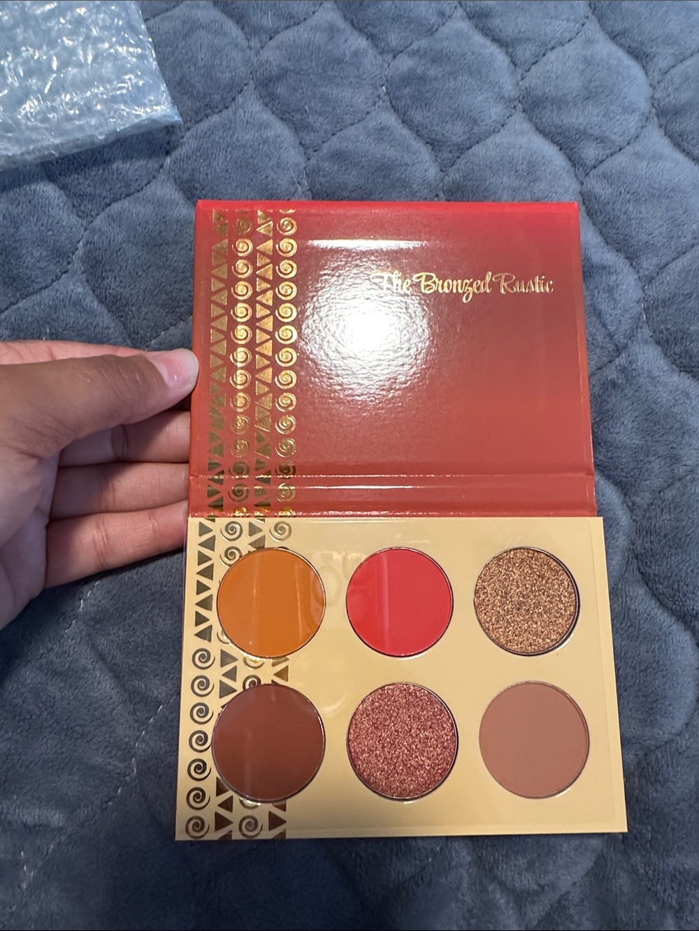 Juvia's Place The Bronzed Rustic Eyeshadow Palette — Warm Orange & Bronze Shades - Picture 2 of 4